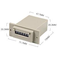ราคา CSK6-YKW เคาร์เตอร์นับ 6หลัก 220vac เคาท์เตอร์นับจำนวน (22543290475)