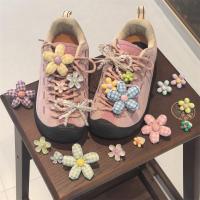 ราคา คลิปรองเท้า Vintage ลายสก๊อตดอกไม้ Bowknot Pearl สำหรับรองเท้าผ้าใบและรองเท้าแบนผู้หญิง (49808750801)