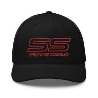 ราคา Tersedia: Monte Carlo SS Loo Red Shadows 1987-1988 Trucker Cap (49861176846)