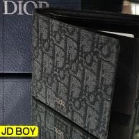 ราคา มีส่งด่วน(ของแท้100%) JDBOY - Dior Oblique Wallet Black กระเป๋าสตางค์ ของใหม่อุปกรณ์ครบ พร้อมส่ง (54307315494)