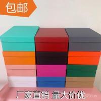 ราคา รองเท้าครัวเรือนโลกกล่องเปล่ากล่องเก็บสีผู้ชายผู้หญิงกล่องกระดาษกล่องนักเรียนกระดาษคราฟท์ปกกล่องรองเท้า LSNJ (51658993157)