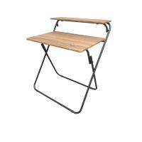 ราคา โต๊ะ ทำงาน มีชั้นวางของ พับได้ Loft Style #CT-816689 Walnut (14771012986)