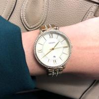 ราคา [Used] นาฬิกา Fossil Watch สี rose gold (1815629376)