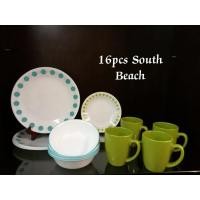 ราคา Corelle ชุดจาน 16 ชิ้น South Beach (25904542614)