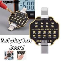 ราคา SPEPEMBER เครื่องทดสอบปลั๊กหางโทรศัพท์, แบตเตอรี่ไม่มี Disassembly Dock Flex Test Board, เครื่องมือ Quick Test Easy Test อินเทอร์เฟซ Type-C ชาร์จเครื่องมือตรวจจับความผิดพลาดชาร์จ (53360376014)