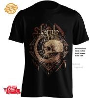 ราคา เสื้อยืดผ้าฝ้ายพิมพ์ลายวงหนัก Lamb of God (28794898992)