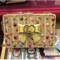 ราคา New Lynaround Bag กระเป๋าสานสวยมากๆค่ะ (9422780057)