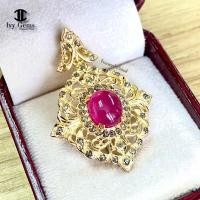 ราคา จี้ทับทิมเพชรซีกทองแท้ (29436098655)