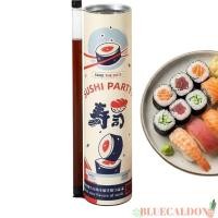 ราคา สีฟ้ากล่องบรรจุภัณฑ์ซูชิ, กล่องกดซูชิปิดผนึกเกรดอาหาร, หนาพร้อมฝาปิดถังเก็บซูชิถังกระดาษร้านอาหารซูชิญี่ปุ่น (54108199511)