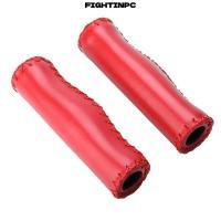 ราคา FIGHTINPC 1 คู่ขี่จักรยาน Grips อุปกรณ์เสริม, Double End Caps PU Sponge Bike Handlebar Grips, หนังสังเคราะห์หลายสี Beach Cruiser จักรยาน Handlebar Cover (27094962994)