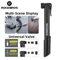 ราคา Rockbros จักรยานปั๊มมินิแบบพกพา 80PSI Schrader Presta วาล์วปั๊ม MTB แผนที่ Air Inflator สําหรับบาสเกตบอลขี่จักรยาน Bicyle อุปกรณ์เสริม (27073225640)