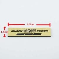 ราคา ป้ายโลโก้พลาสติกMUGEN POWER สีทอง/ดำขนาด6.5X1.5cmติดตั้งด้วยเทปกาวสอง (1736435817)