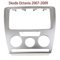 ราคา รถ DVD/CD วิทยุสเตอริโอ 2DIN Fascia แผง Refitting กรอบ Facia Trim ติดตั้ง Mount Kit สําหรับ Skoda Octavia 2007-2009 (46109055095)