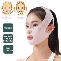 ราคา Cheek Bandage V Shaper Lifting Mask Face Lifting Anti Wrinkle Strap Band Sleeping Mask (50860900405)