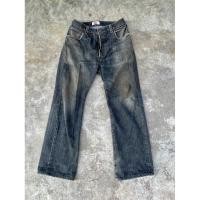 ราคา กางเกงยีนส์ ลีวายส์ 501 ริมโพ้ง Mexico สี Midnight black ป้ายหนัง (24019101905)