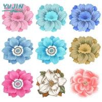 ราคา YUJIN Lotus พรมปูพื้น, Pastoral 60x60 ซม.ดอกไม้พรม,เด็กคลาน Peony Magnolia ปะเก็นประตูรูปทรงพิเศษห้องนั่งเล่นโต๊ะน้ําชาข้างเตียง (56758864497)
