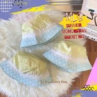 ราคา หมวก MLB Summer Monogram Bucket Hat สีเหลืองเฉดฟ้า (9375180725)