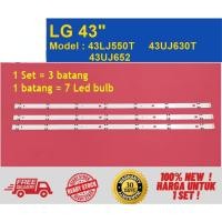 ราคา 43UJ652 43LJ550T 43UJ630T / LG 43" LED TV backlight (ใหม่ 100% ) pxa5 / 43" ( 100% ) (49211197374)
