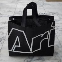 ราคา ARI OUTLINE SPUNBOND BAG ถุงผ้าอเนกประสงค์ สีดำอาริโลโก้แบบเส้นขอบขาว จาก Ari Shop ขนาดใหญ่ 40×33.5×15 ซม.(16"×13"×6") (43879674952)