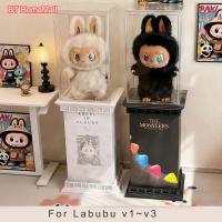 ราคา โรมันคอลัมน์ฐานตุ๊กตากันฝุ่นกรณี Zimomo ฐานเสาโรมัน กล่องตกแต่ง ฐานเสาโรมันสำหรับ กล่องแสดง Labubu (55857062572)