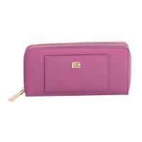 ราคา Guy Laroche กระเป๋าสตางค์แบบยาว ซิปรอบ รุ่น MILDLY - สีม่วง (26728133860)