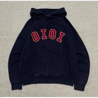 ราคา เสื้อฮู้ดปักสีกรมท่า OiOi (55353966073)
