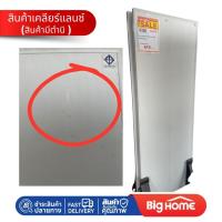 ราคา ประตู PVC บาธติค รุ่น คลาสสิค BP1 สีเทา ไม่เจาะ ขนาด 70×200 ซม. (29834133161)
