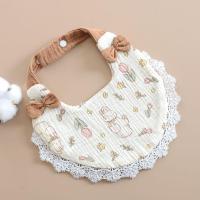 ราคา พร้อมสต็อก น้ําลายเด็กเอี๊ยมเด็กเส้นด้ายฝ้ายแท้ดูดซับน้ําทารกแรกเกิดเอี๊ยมระบายอากาศลูกไม้เจ้าหญิงผ้าขนหนูลูกไม้โบว์ (51008283990)