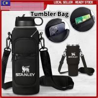 ราคา 40oz STANLEY Tumbler Bag สายรัดปรับได้ Neoprene Car Cup Sleeve ขวดน้ํา Carrier Beg Botol Air (54409363755)