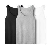 ราคา ADULT MENS SINGLET//SINGLET T-SHIRT//MENS UNDERSHIRT//MENS SINGLET//SINGLET (58059580257)