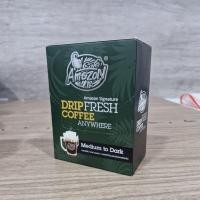 ราคา Lell Café Amazon Drip Coffee กาแฟดริป คาเฟ่ อเมซอน (Original) 1 กล่อง บรรจุ 5 ซองx9 กรัม (55451880962)