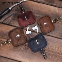 ราคา ของแท้หนัง Airpods Pro\Pro2 รุ่นหูฟังรวมทุกอย่างปุ่ม Snap Flip Apple ชุดหูฟังบลูทูธฝาครอบป้องกัน (27659156962)