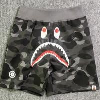 ราคา รุ่นใหม่ BAPE ฉลาม คลาสสิคกางเกงขาสั้นลายพรางผู้ชายและผู้หญิง0819 (51509391357)