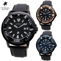 ราคา US Master Polo Club นาฬิกาข้อมือผู้ชาย สายหนัง รุ่น USM-220610G (22656300384)