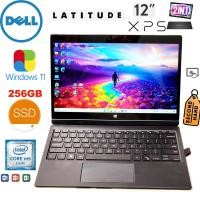 ราคา ใช้ Dell Latitude 7275 XPS Intel Core M5 256GB SSD 8GB RAM Windows 11 Office 12.5 Full HD Touch Screen Ultrabook 2in1 แท็บเล็ต Win11 PC USB C แล็ปท็อปสําหรับนักเรียนและธุรกิจ (27580935637)