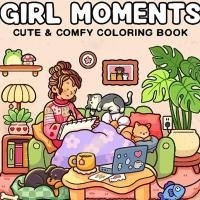 ราคา สมุดระบายสี Girl Moments น่ารัก ระบายง่าย (45356222436)