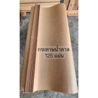 ราคา กระดาษน้ำตาลห่อพัสดุ 125 แผ่น 110 แกรม ขนาด 35" * 47" นิ้ว (24019744427)