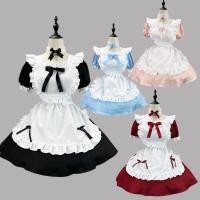 ราคา ชุดเมด คอสเพลย์ งานพรีเมียม ชุดเมดคนอ้วน เมดไซส์ใหญ่ ชุดแม่บ้านสไตล์ Lolita ขนาด S-5XL สีดำคลาสสิก จากแบรนด์ Alice Soft เหมาะสำหรับ Café Live (40661617643)