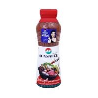 ราคา ซันซอส น้ำจิ้มสุกี้สูตรพริกกระเหรี่ยง Sunsauce Spicy Suki Sauce 380g. (56360832217)