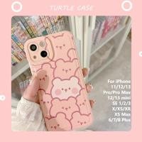 ราคา [พร้อมส่ง] เคสโทรศัพท์มือถือหนัง ลายการ์ตูนหมี สําหรับ Apple iPhone 14 13 12 11 PROMAX XS XR XSMAX SE2020 6 7 8PLUS MINI (18804905429)