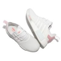 ราคา adidas NMD_R1 sneaker white-pink UK5 มือ2 แท้100% (55752725929)
