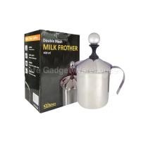 ราคา Delisio Milk Frother เหยือกปั๊มฟองนม ถ้วยตีฟองนม 400 ml. ตาข่ายตีฟอง 2 ชั้น (50750911971)