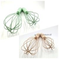 ราคา เครื่องตีซิลิโคนสีพาสเทล / เครื่องตีไข่เค้กแบบใช้มือ / เครื่องตีไข่ (9326205811)
