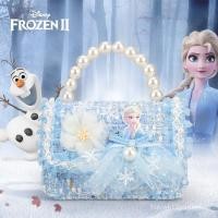 ราคา Disney Frozen Princess Elsa Small Bag Elsa Girl Cute Children Handbag Crossbody Bag (52760795330)