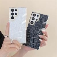 ราคา Glitter Dream Shell Marble เคสโทรศัพท์สําหรับ Samsung Galaxy S23 Plus S23 Ultra 5G ฝาครอบซิลิโคน IMD นุ่ม (20381716383)