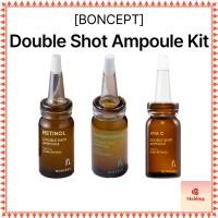 ราคา [BONCEPT] Capsule Double Shot Ampoule Kit (45mg+10ml) / Retinol, D-panthhenol Vita C (45956354604)