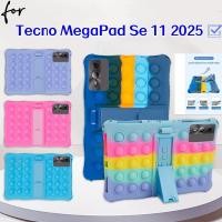 ราคา สําหรับ TECNO MEGAPAD Mega Pad Se 11 นิ้ว Padse 2025 T1102 เคสซิลิโคน Pop Stress-Relieve Case Push It Bubble Stand Cover Prote (50759261761)