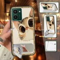 ราคา กระจกแต่งหน้าที่วางโทรศัพท์เคสโทรศัพท์สําหรับ Nokia HMD Pulse/Pulse +/Pulse Pro กันกระแทกเย็บปักถักร้อยผ้า Patch ป้องกัน TPU ออกแบบแฟชั่นสามมิติปกหลัง 3D ป้องกัน (53908162199)