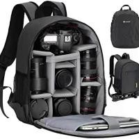 ราคา Multi-functional Digital Camera Backpack Bag For Nikon Sony Waterproof Outdoor dslr Camera Bag lens pouch DSLR camera b (26169193157)