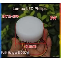 ราคา Philips HUE 12v - 24v 5w ไฟดาวน์ไลท์ LED สีขาววอร์มไวท์ (41629804380)